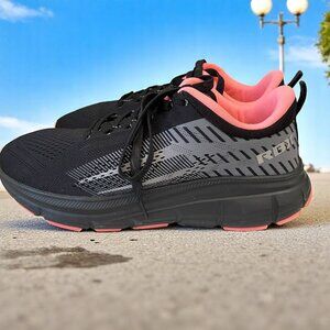 RBX Womens Running Shoes Size 10 Black Pink Lightweight Trainers Athletic‎ Gym